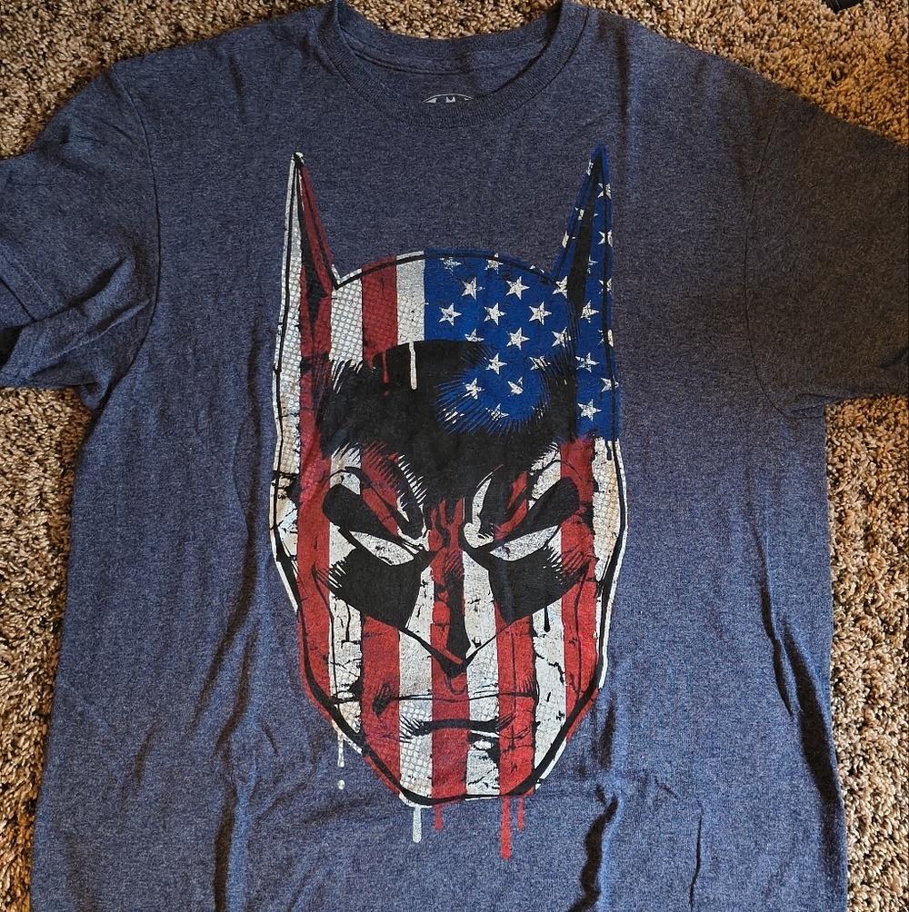 DC Comics Dark Blue Batman Graphic Tee
